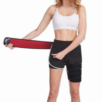 China Adult Factory Leg Guards Sports Organization Custom Belt For Thigh Fitness Hip Bone Protection Band For Compression Hip Bone Shaping Band for sale