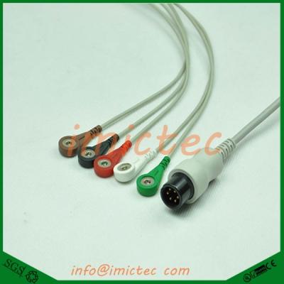 China 2016 Newly selling medical H-quantity ECG lead mornitoring cables. for sale