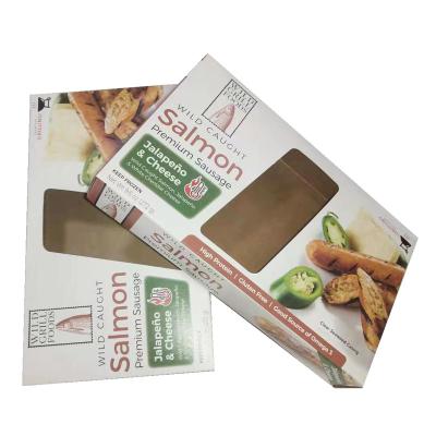 China China Handmade Eco Friendly Paper Customized Frozen Food Packaging Box for sale