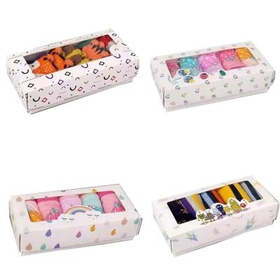 China Cheap Folding Custom Materials Logo Gift Boxes Sock Cloth Tissue Underwear Drawer Box Folding for sale