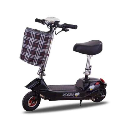 China Beautiful appearance unisex and long life 8 inch flat folding electric scooter for sale