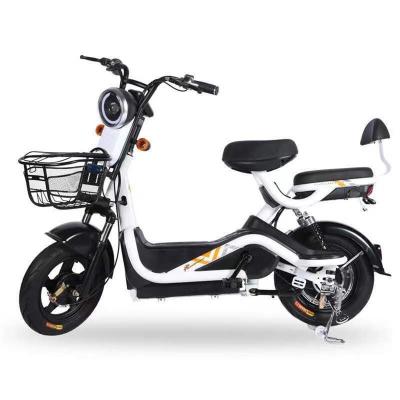 China Aluminum Alloy Factory Supply Multicolor Strong Resistance Adult Electric Bike for sale