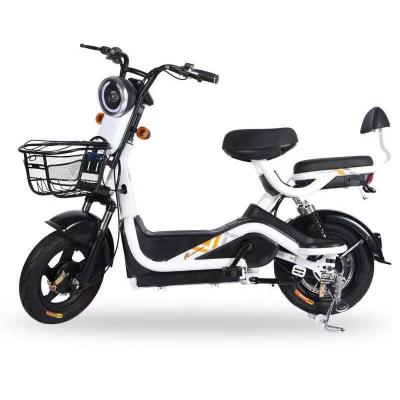 China Hot Selling Polychromatic Electric Bike Practical Aluminum Alloy Double Battery and Durable for sale