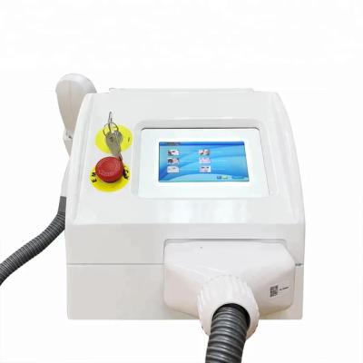 China Multifunctional Mini Dye Removal ND YAG Skin Whitening Machine Carbon Peeling Tattoo Removal Laser Device for sale