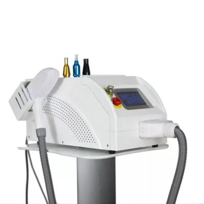 China Mini ND YAG Sincoheren Laser Dye Removal Laser 1064nm 532nm 1320nm Black Red Blue Tattoo Removal Portable Laser Machine for sale