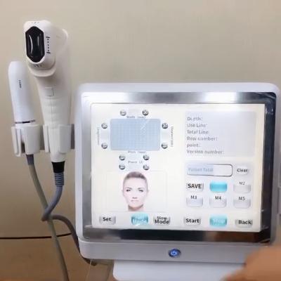 China 2021 newest 65000 shots hifu machine body face lifting skin tightening and mini hifu 2 in 1 portable hifu machine for sale