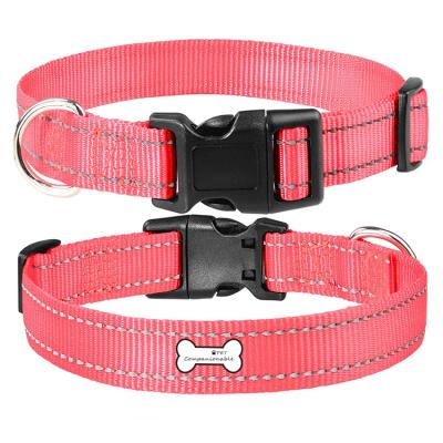 China Lights Nylon dog China made nylon dog collar with cute bowknot collar customizable logo for sale