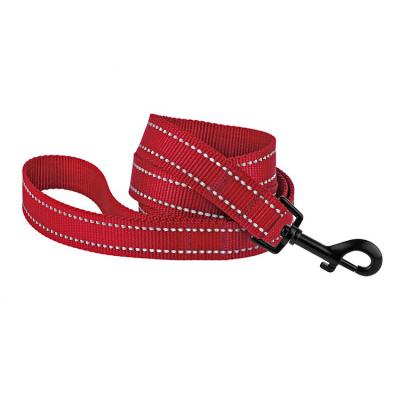 China Lights Nylon dog  Leash Adjustable Hot Sale pet leashes slip rope mountain climbing soft handle strong customizable logo for sale