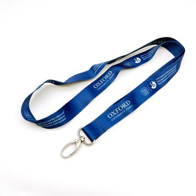 China Casual Fashion Design Custom Double Sided Polyester Key Lanyard Free Promotional Lanyards Sublimation Business Print for sale