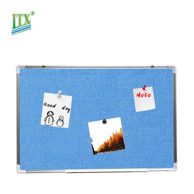 China Education.Training.Office Hengbo Customized Size Fabric School Office Message Notice Bulletin Pin Board for sale