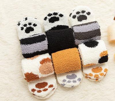 China 2022 Sporty Hot Sale Women Socks Cute Warm Socks Winter Household Socks For Family for sale