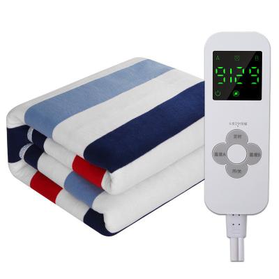 China Wholesale Disposable Machine Washable Warm Heated Throw Electric Bed Warmer Covering Electric Heating Blankets For Winter for sale