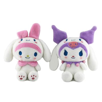 China Other Popular Sanrio Series Plush Kawai Sale Cute Sanrio Backbag Stationery Bag For Kids Gift kuromi backpack for sale