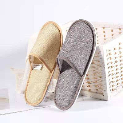 China Anti-Smell Manufacturers Batch Customized Ultralight Convenient Disposable Health Hotel Slippers Silent Slippers Guest Room for sale