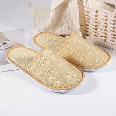 China Wholesale Simple Durable Anti-odor Manufacturers Hotel Rooms Disposable White Slippers for sale