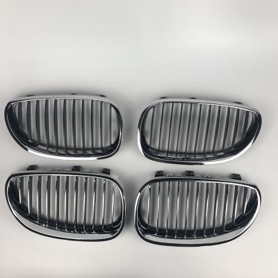 China ABS Car Grille For BMW 5 SERIES E60 GRILL 2004-2007 Chrome+Black OEM: 51137027061 / 51137027061 for sale