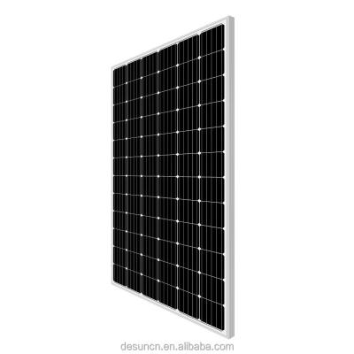 China High Quality Earth Mounted Solar Panels Full Black Plate Solar Panel Agricultural Greenhouse 182mmx182mm for sale