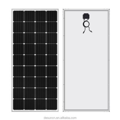 China Monocrystaline silicon promotion black glass smart solar panels 200w 300w near me cost smart solar panels glass camping for home for sale