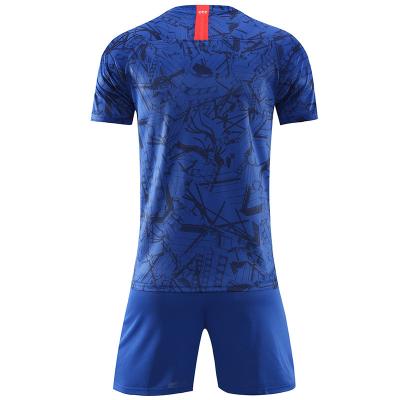 China New football sets men kids soccer jerseys outdoor sports soccer jerseys MF06-045 for sale