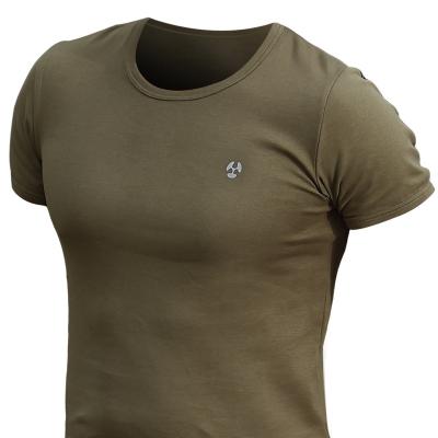 China Anti-Wrinkle Outdoor Tactical T-shirt Summer Training Quick-Drying Cotton T-shirt Men for sale