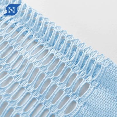 China Blackout Privacy Divider Mesh Emergency Knitted Hospital Curtains Ward Dividers Medical Curtain for sale