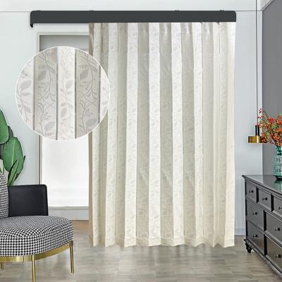 China Modern Design Minimalist Indoor Outdoor Printing Polyester Fabric Sheer Vertical Blind Vertical Blind For Windows for sale