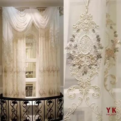 China Customizable Luxury Embroidered Classic Blackout Curtains Factory Direct Sales Hotel Curtains Bedroom Living Room Villa for sale