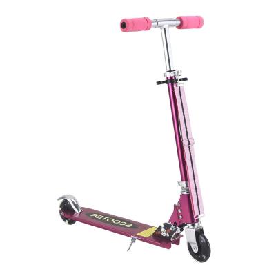 China Factory Good Price 2 Child PU Wheel Girl Kick Toy Balance Scooter Adjustable Kids Foot Scooter for sale