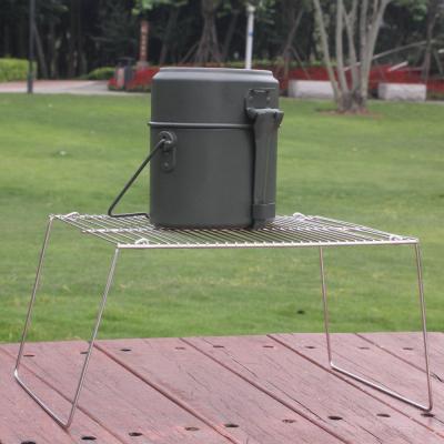 China 2019 new design height adjustable lightweight stainless stteel food grade mini charcoal barbecue grill for camping for sale