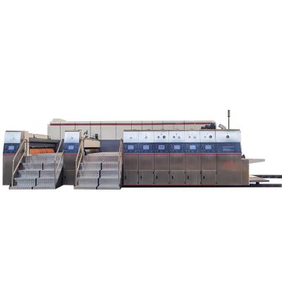 China Factory Full Automatic High Speed ​​Corrugated Cardboard Flexo Ink Printing Slotting Die Cutting Machine for sale