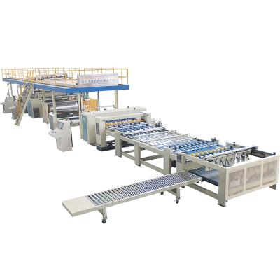 China machinery & Material Improve Supplier 2ply Single Facer Corrugated Line Corrugated Cardboard Making Machine for sale