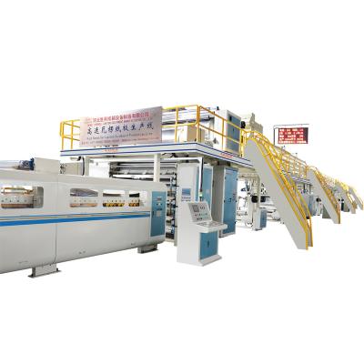 China machinery & Automatic Single Hardware Facer For Corrugated Cardboard Production Line for sale