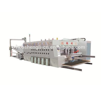 China Factory GYK910 Printing Paper Making Pizza Box Automatic Flexo Printing Machine For Sale for sale