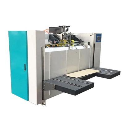 China Factory cartoner semi-automatic carton corrugated box stitching machine stapler for sale