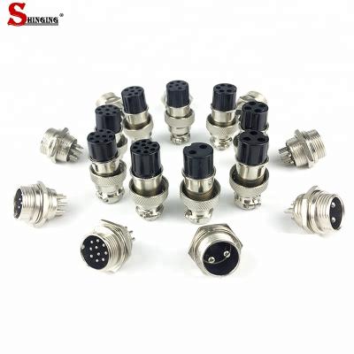 China Power industrialization design IP68 waterproof round aluminum electrica connectors for sale