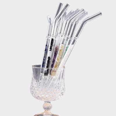 China China Best Sellers Healing Crystal Glass Straws Healing Stones Wholesale for sale