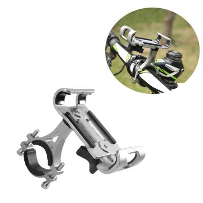 China 360 Degree Rotating Bike Mount Aluminum 360 Degree Rotation Mobile Phone Bicycle Motorcycle Phone Holder for sale