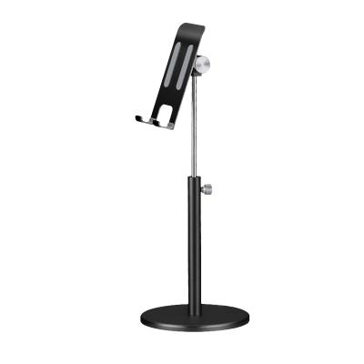 China Factory Sale Mobile Phone Foldable Stand Universal Table 360 ​​Rotation Microphone Stand Tablet Holder for sale