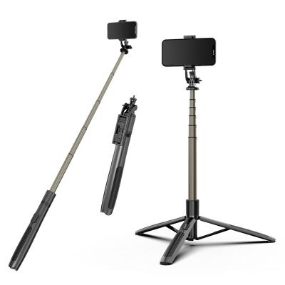 China New Design Selfie Stick Remote Control Tripod 3 IN 1 360 Degree Sufficiency Mobile Phone Flexible Selfie Stick Mini Handheld Telescopic Tripod for sale