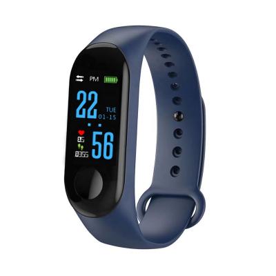 China 2019 Newest M4 Smart Watch M3 Heart Rate Monitor Case Touch Screen Smart Watch Sport Wristband Waterproof Low Price Wristband for sale