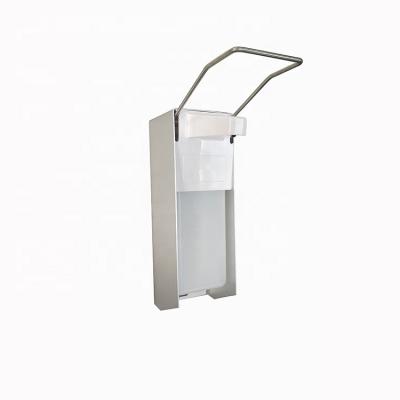 China Hot Selling Soap Dispenser 1000ml Wall Hanging Elbow Pressure New Liquid Soap Dispenser for sale