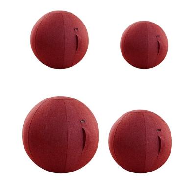 China Around 2021 New Sports 55Cm Yoga Balls Cloth With Handle Cover for sale