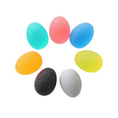 China ARM Egg Grip Squeeze Ball Finger Exerciser Finger Exerciser Strengthener Soft Hand Grip Ball Strength Trainer for sale