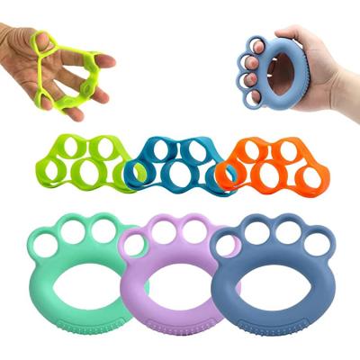 China WEAPONS 2022 Amazon Hot Selling Colorful Finger Enhancer Silicone Power Hand Grip for sale