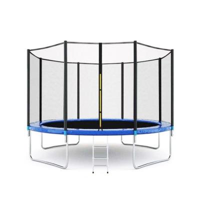 China Without Table Gymnastics Protective Net Bouncing Outdoor Indoor Large Trampoline With Net Big Round Trampoline Sales for sale