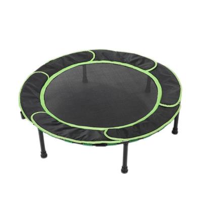 China Without Protective Net Portable Trampoline For Sale Jumping Kid Bouncing Board With Armrests Mini Folding Trampolines for sale