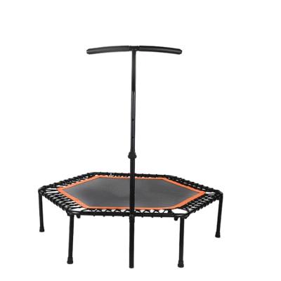 China Without Newest Leaping Net 2022 Protective Sale Trampoline Outdoor Fitness Bouncing Table With Armrests for sale