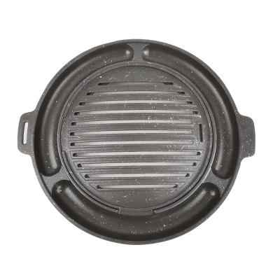 China Professional Production Easily Cleaned Pan Grill Egg Bakeware Black Non-Stick Cookware for sale