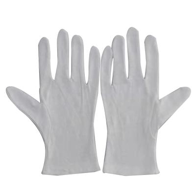 China Cheap Plain Stretch Cotton White Hand Working Gloves 5008 Manufacturers In China For Eczema for sale