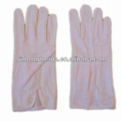 China White Cotton Navy Army Gloves Police Cotton Gloves Military Uniform Gloves for sale